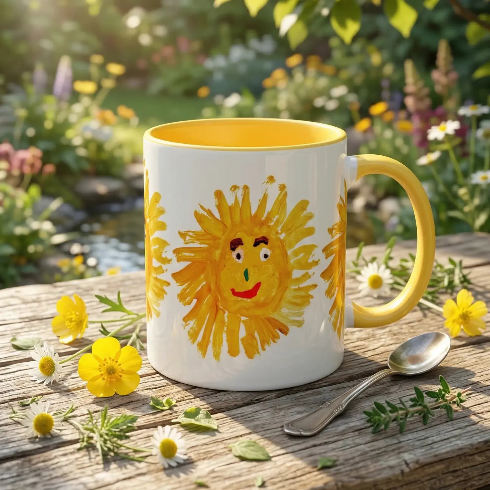 Golden Sun Mug view 2